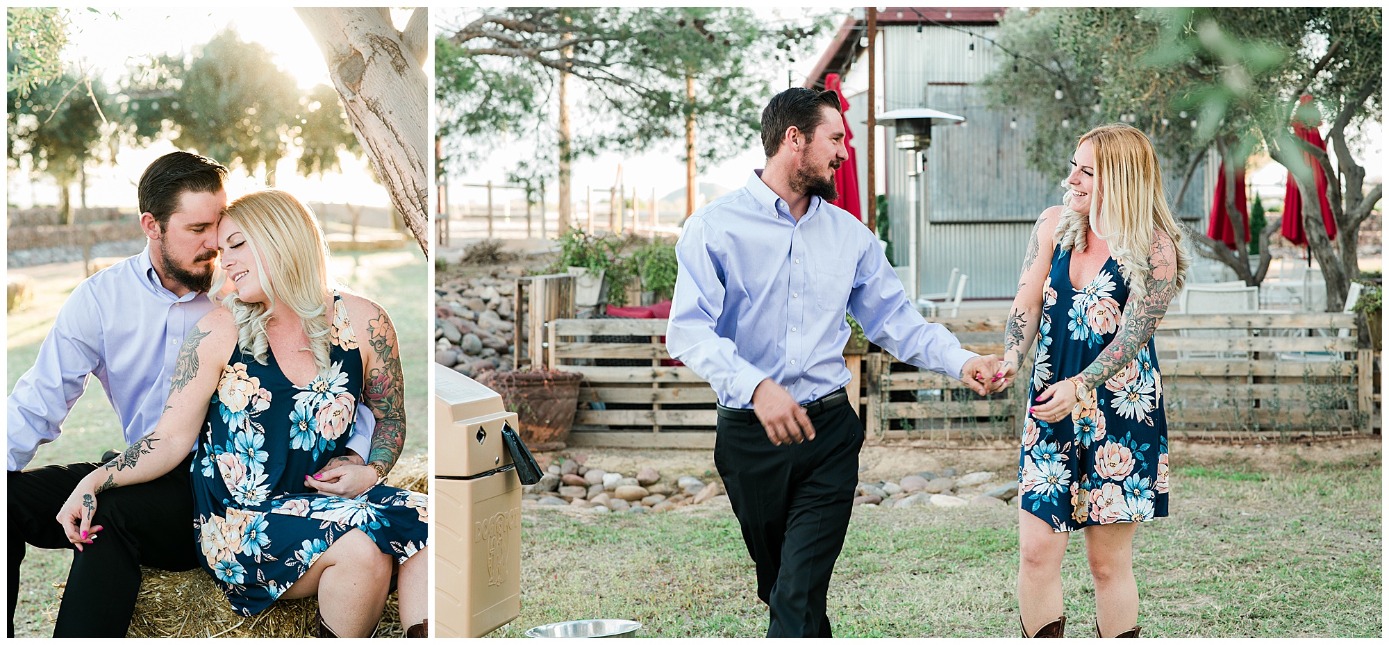 Queen Creek Engagement Session | Olive Mill Queen Creek